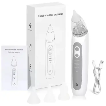 ASPIRADOR NASAL CON CARGADOR USB