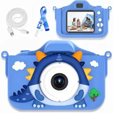 CÁMARA PARA NIÑOS 1080 HD CON FOTOS DE 48MP