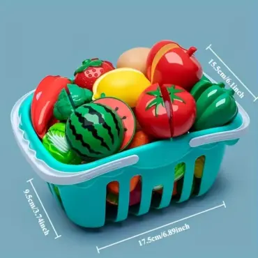 SET DE JUEGUETE DE COCINA IMITACIÓN - VEGETALES