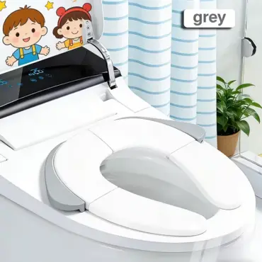 FUNDA PARA ASIENTO DE INODORO CON DISEÑO DE CACHORRO