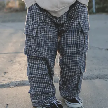 CARGO PANTS LT MODELO CUADROS