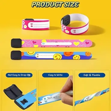 PULSERAS DE IDENTIFICACIÓN PARA VIAJES