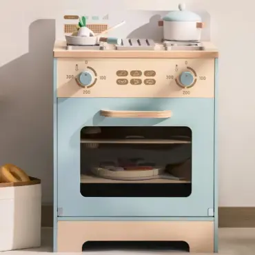 SET DE MADERA - COCINA HORNO