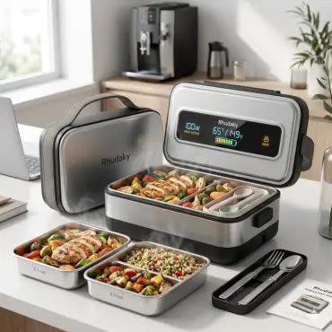 RHUDAKY 27000MAH CORDLESS ELECTRIC HEATED LUNCH BOX